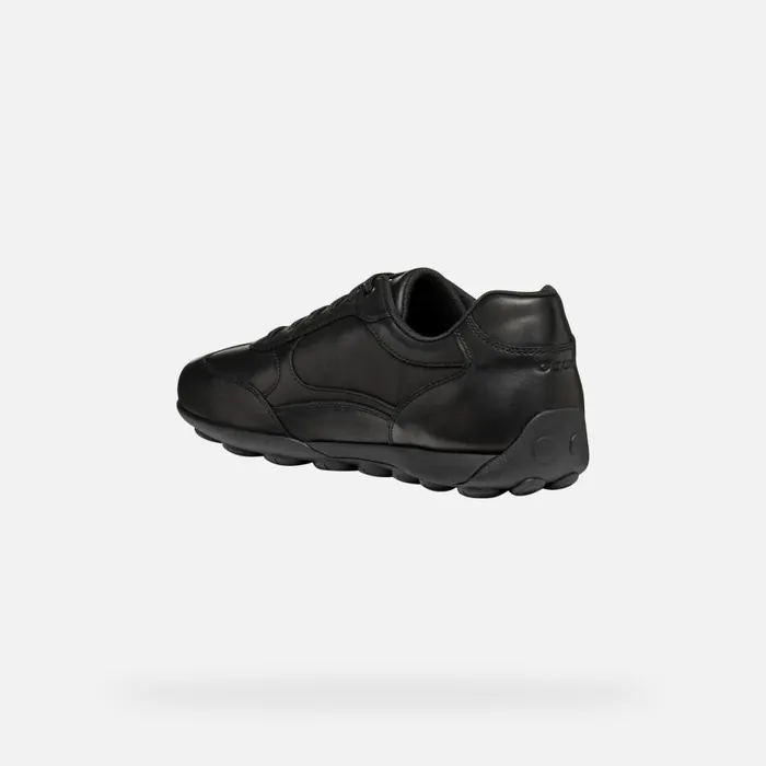 Geox Sneakers SNAKE 20 MAN Black Low Top Sneakers Black 8211 Man