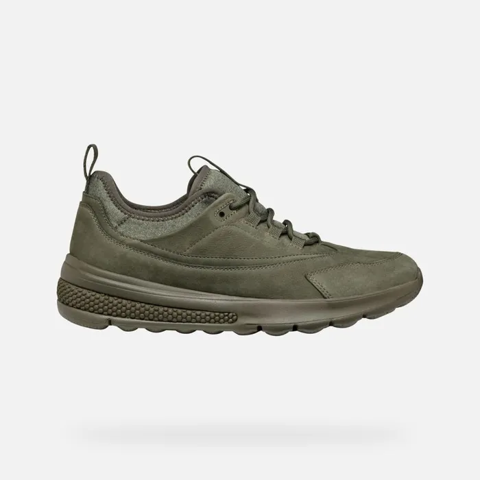 Geox Sneakers SPHERICA ACTIF MAN Military Low Top Sneakers Military 8211 Man