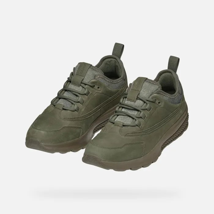 Geox Sneakers SPHERICA ACTIF MAN Military Low Top Sneakers Military 8211 Man