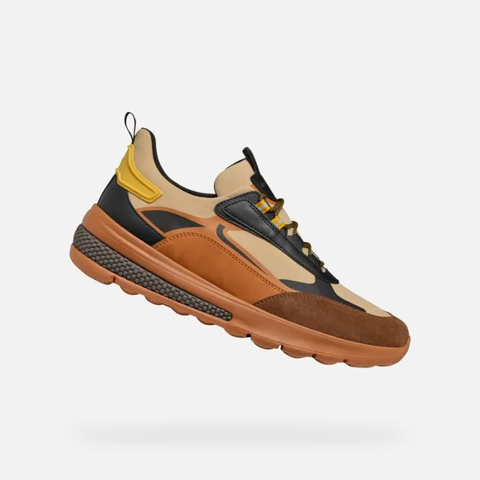 Geox Sneakers SPHERICA ACTIF MAN TerracottaBlack Low Top Sneakers Terracottablack 8211 Man Geox Sneakers SPHERICA ACTIF MAN TerracottaBlack Low Top Sneakers Terracottablack 8211 Man