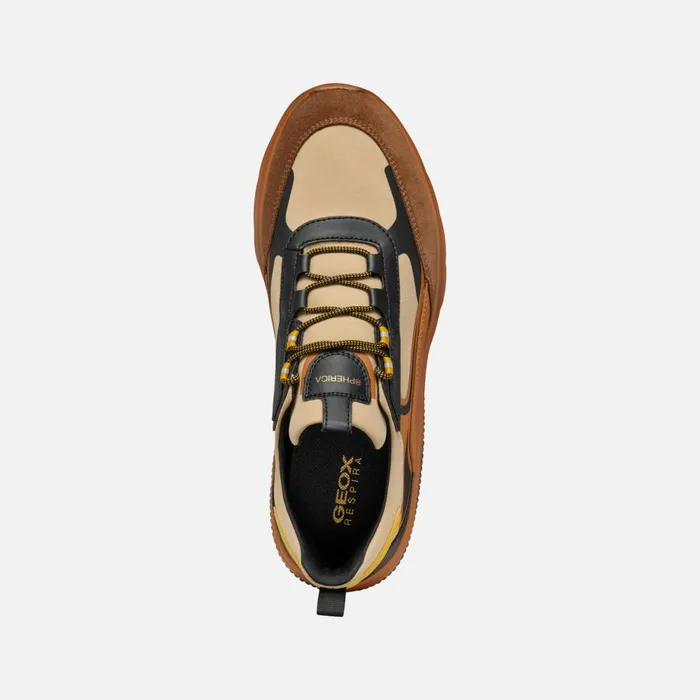 Geox Sneakers SPHERICA ACTIF MAN TerracottaBlack Low Top Sneakers Terracottablack 8211 Man