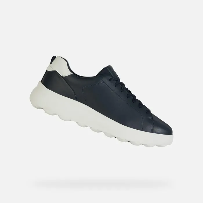 Geox Sneakers SPHERICA EC41 Men039s Navy Low Top Sneakers Geox Navy 8211 Man