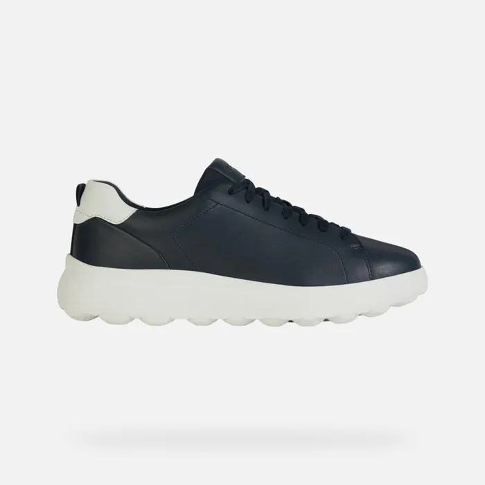 Geox Sneakers SPHERICA EC41 Men039s Navy Low Top Sneakers Geox Navy 8211 Man