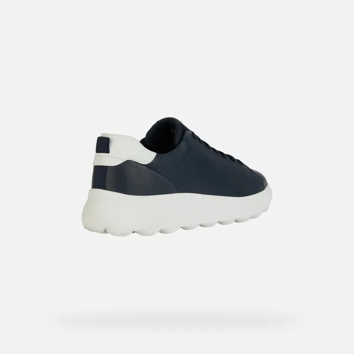 Geox Sneakers SPHERICA EC41 Men039s Navy Low Top Sneakers Geox Navy 8211 Man