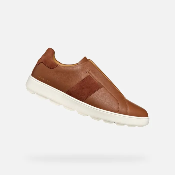Geox Sneakers SPHERICA ECUB1 MAN Light Brown Low Top Sneakers Light Brown 8211 Man Geox Sneakers SPHERICA ECUB1 MAN Light Brown Low Top Sneakers Light Brown 8211 Man