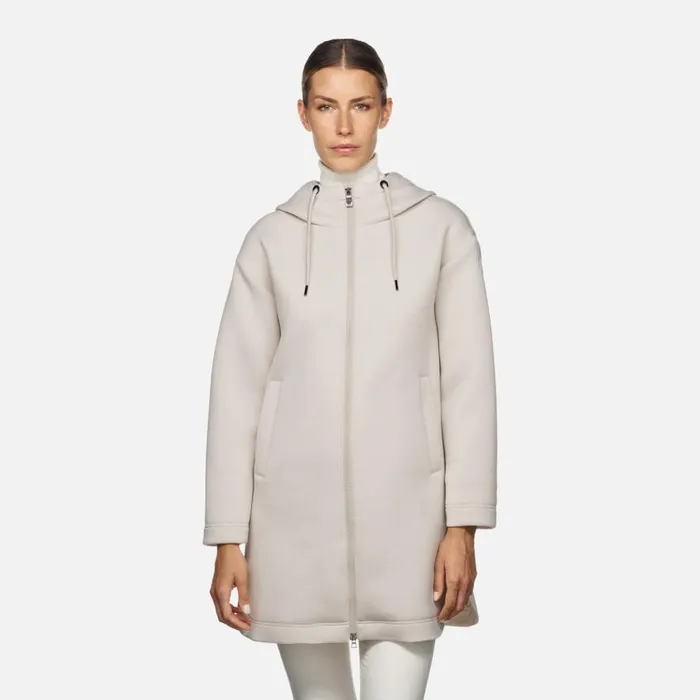 Geox Sweatshirts And Hoodies SWEATER WOMAN Rainy Day Hoodie Rainy Day 8211 Woman
