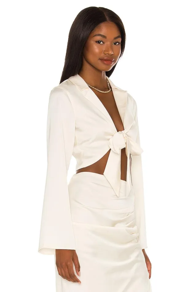 Gianne Blouse Ivory Women Lovers and Friends Tops