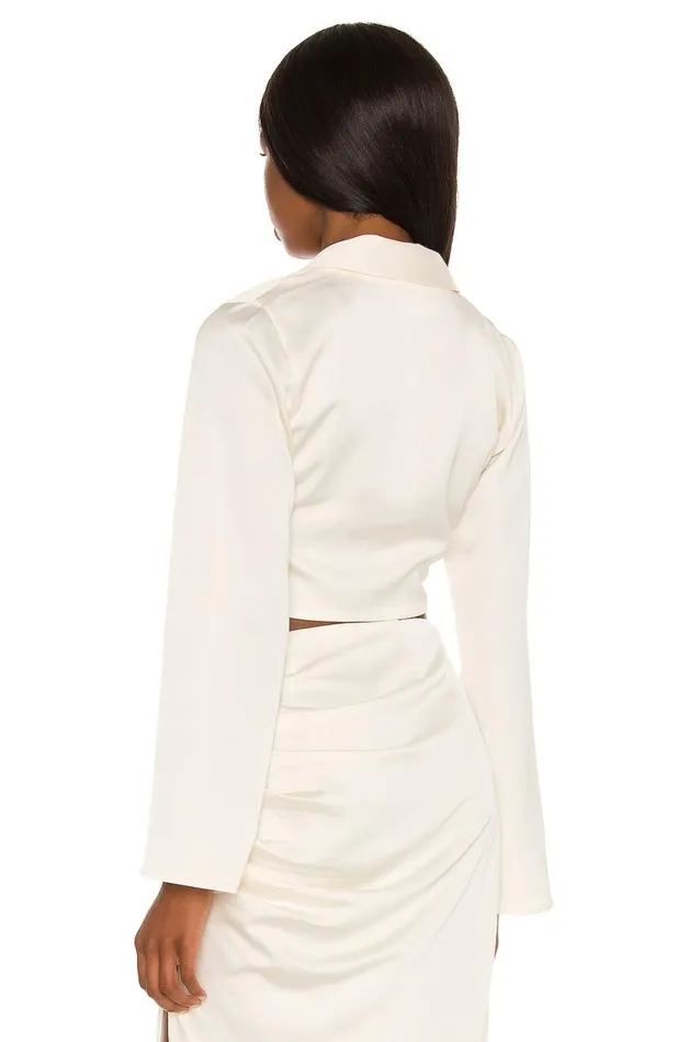 Gianne Blouse Ivory Women Lovers and Friends Tops