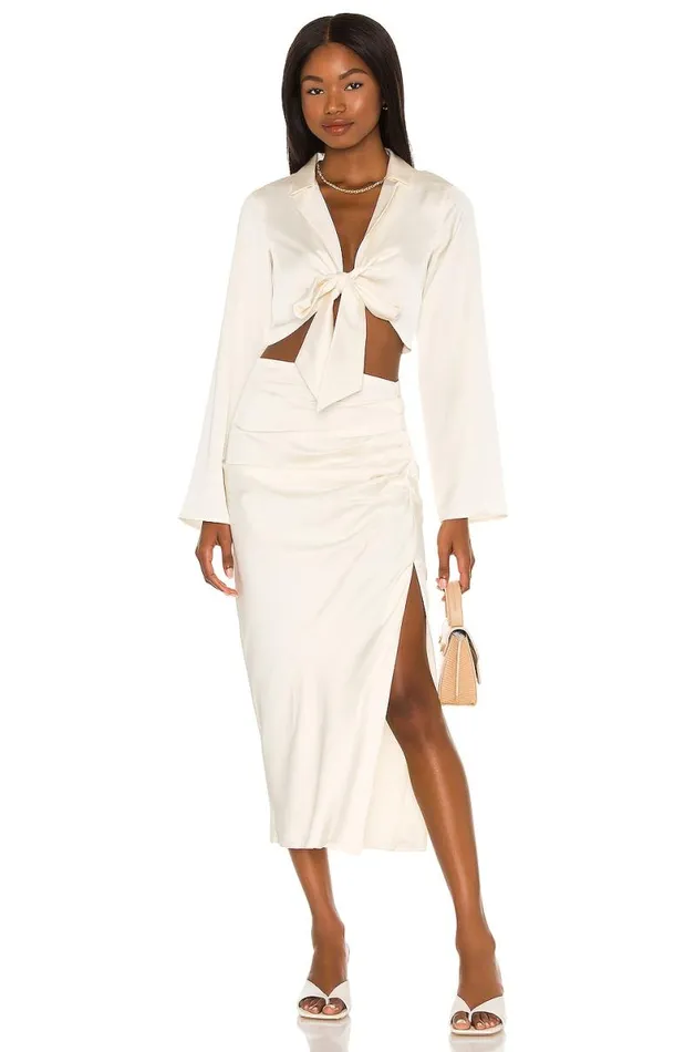 Gianne Blouse Ivory Women Lovers and Friends Tops