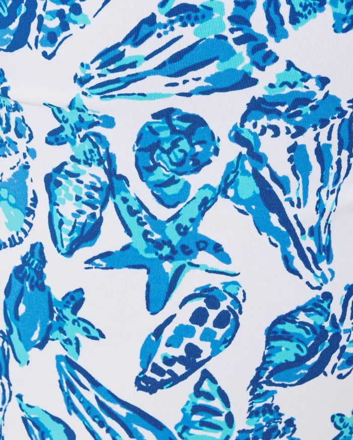 Girls Lilly Pulitzer Girls Swim UPF 50 Girls Bobby Rashguard Swim Set Resort White Shell Collector Girls Lilly Pulitzer Girls Swim UPF 50 Girls Bobby Rashguard Swim Set Resort White Shell Collector