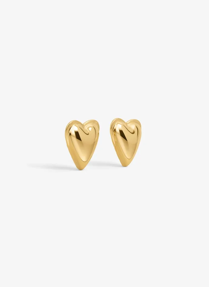 Gold LE CUR BOMB EARRINGS Women Alaa Jewels