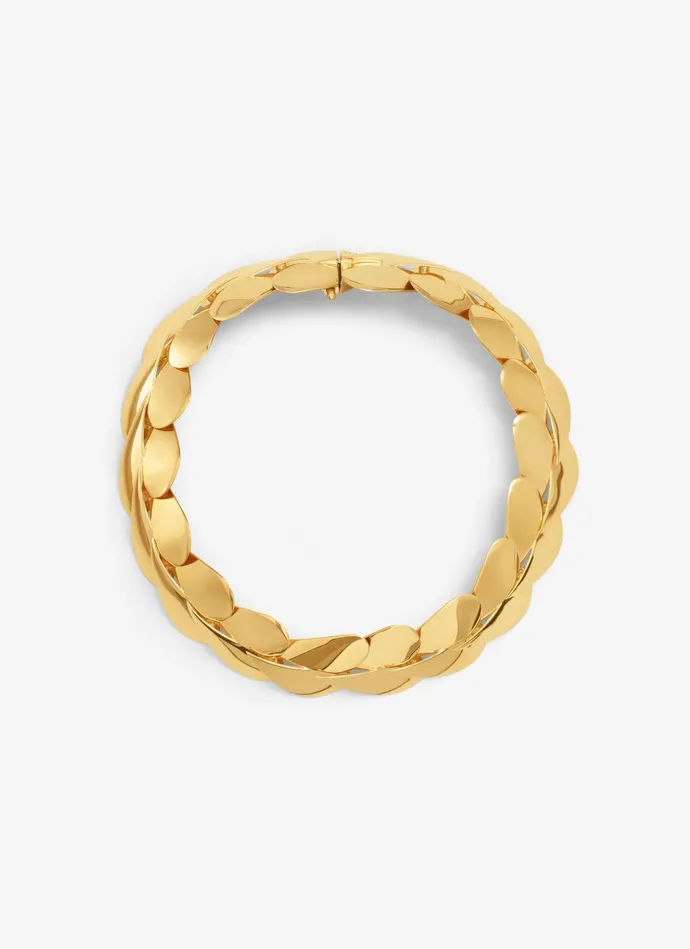 Gold LE CUR NECKLACE Women Alaa Jewels