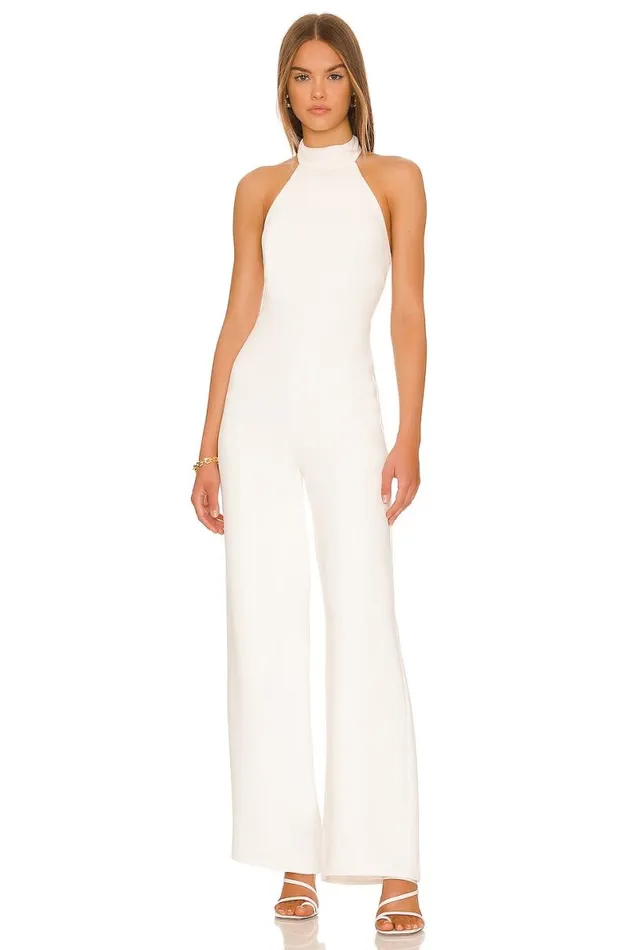 Heather Jumpsuit White Women Lovers and Friends Jumpsuits
