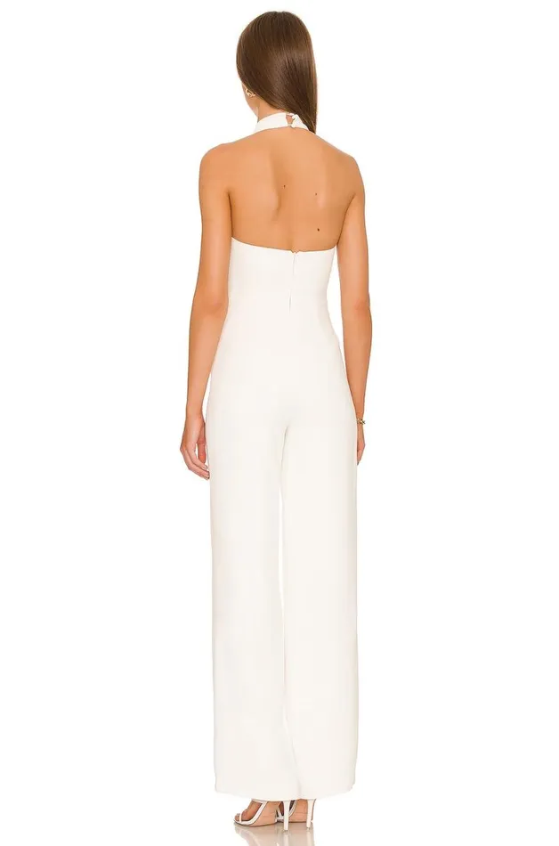 Heather Jumpsuit White Women Lovers and Friends Jumpsuits