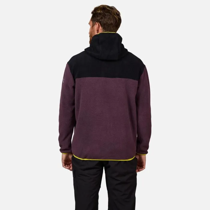 Herren Sweatshirts Und Pullover Rossignol HerrenFleeceoberteil Alltrack Mulberry