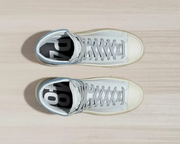 High Tops Mens P448 Rail WhiteGrey Blue