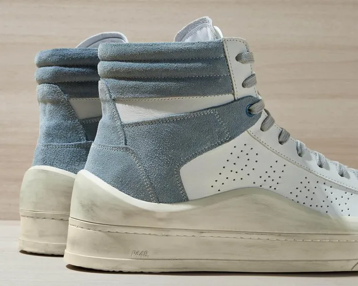 High Tops Mens P448 Rail WhiteGrey Blue