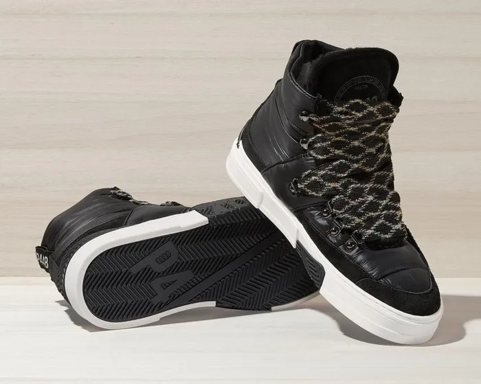 High Tops Womens P448 Alpine Black