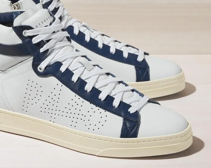 High Tops Womens P448 Taylor White