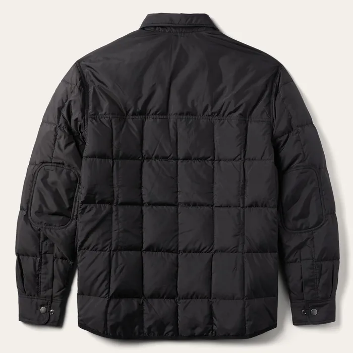 Jackets Men Stetson Crushable Black Parachute Jacket Black