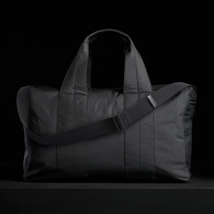 James Perse Duffel Bags Montecito Nylon Weekend Bag Black 8211 MenWomen