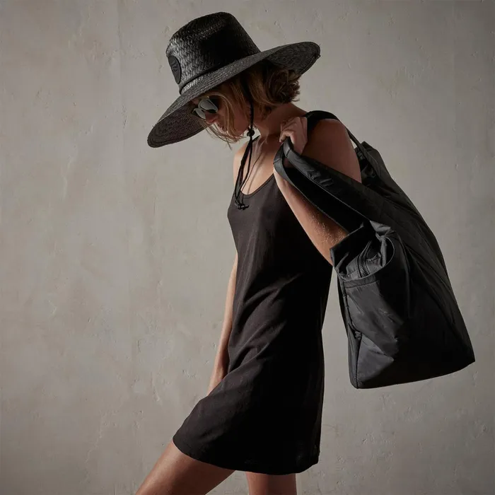 James Perse Duffel Bags Montecito Nylon Weekend Bag Black 8211 MenWomen