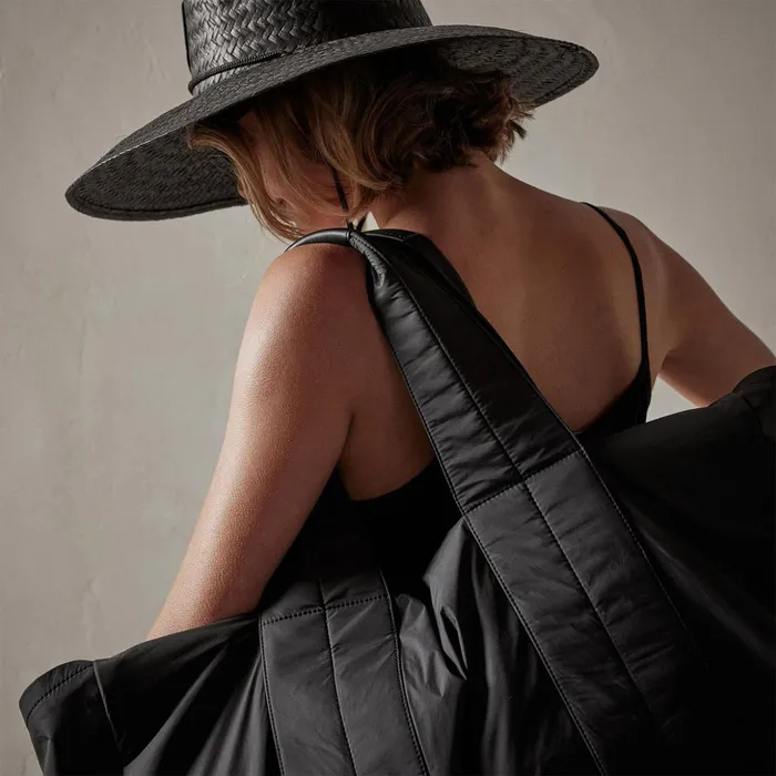 James Perse Duffel Bags Montecito Nylon Weekend Bag Black 8211 MenWomen