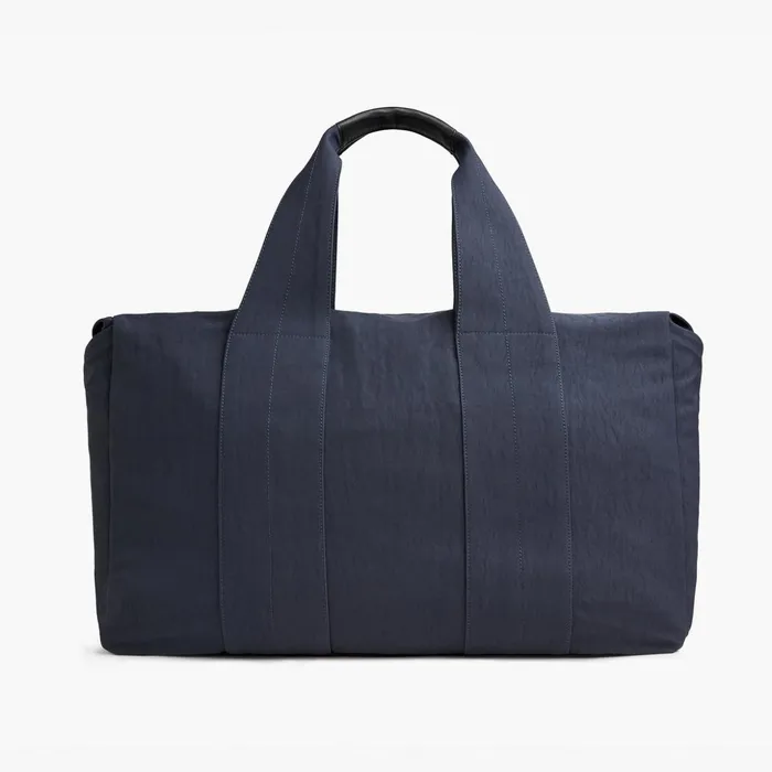 James Perse Duffel Bags Montecito Textured Nylon Weekend Bag Navy 8211 MenWomen