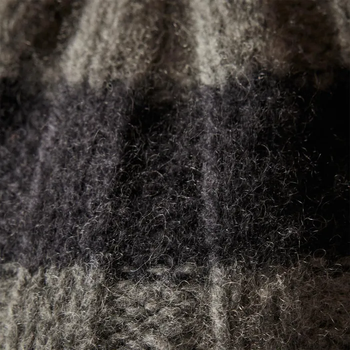 James Perse Hats Cashmere Striped Beanie Thunderblack 8211 MenWomen