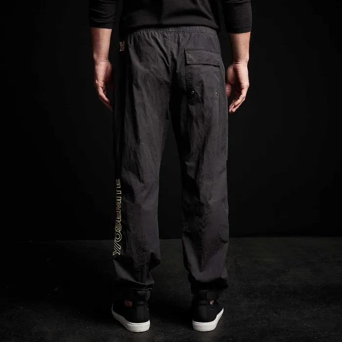 James Perse PantsDenim Parachute Flight Pant Blackyellow 8211 Men