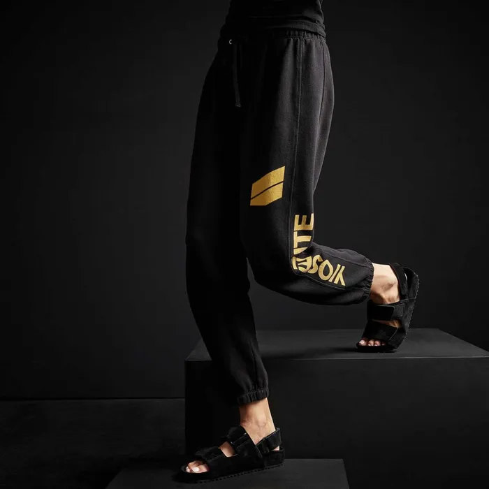 James Perse Sweat TopsBottoms French Terry Sweatpant Black 8211 Women