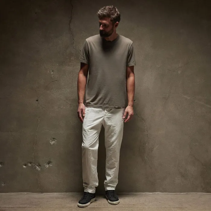 James Perse TShirts Brushed Lotus Crew Burro 8211 Men