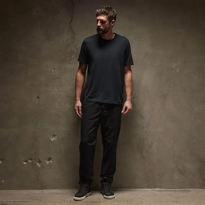 James Perse TShirts Brushed Lotus Crew Deep 8211 Men