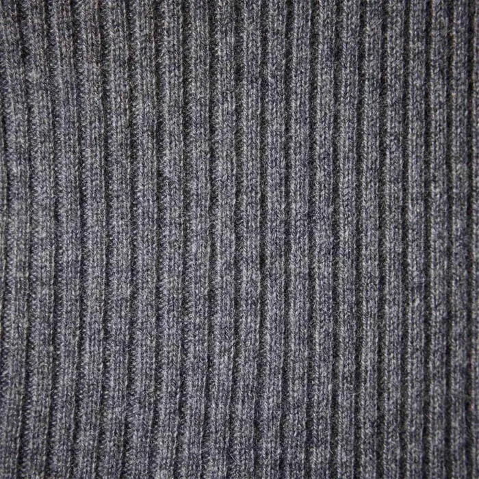 James Perse Tops Recycled Cashmere Skinny Rib Soft V Neck Grey Felt 8211 Women