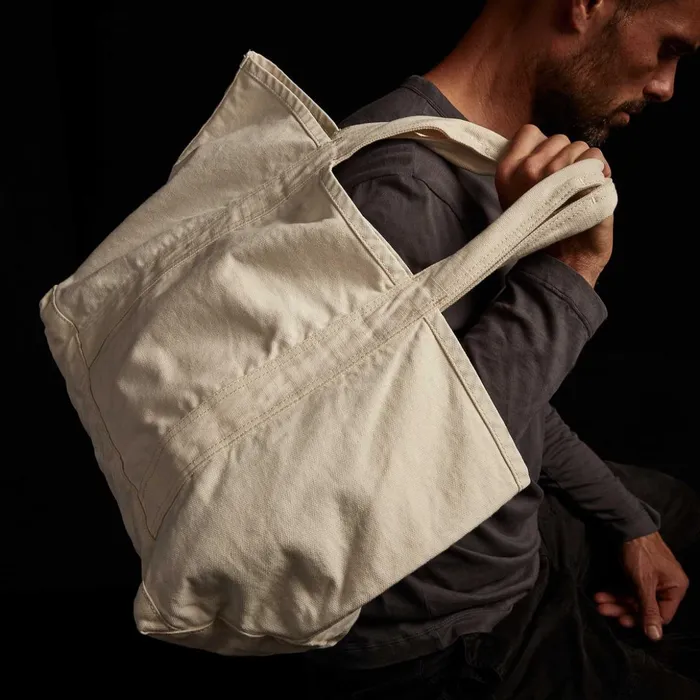 James Perse Tote Bags Small Canvas Tote White 8211 Men