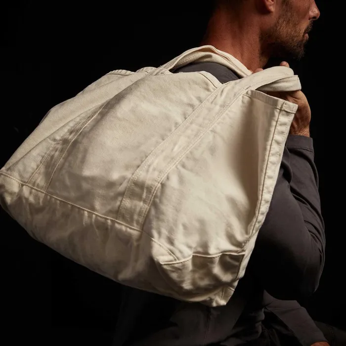 James Perse Tote Bags Small Canvas Tote White 8211 Men