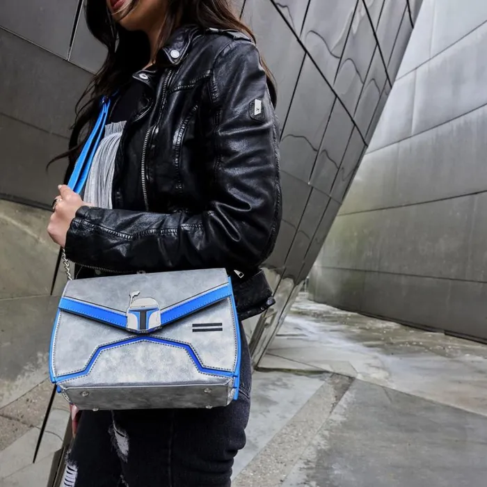 Jango Fett Chain Strap Crossbody Bag Unisex Loungefly Crossbody Bags