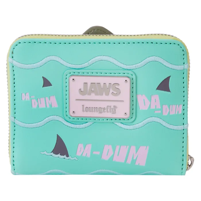 Jaws Glow Zip Around Wallet Unisex Loungefly Bags and Wallets