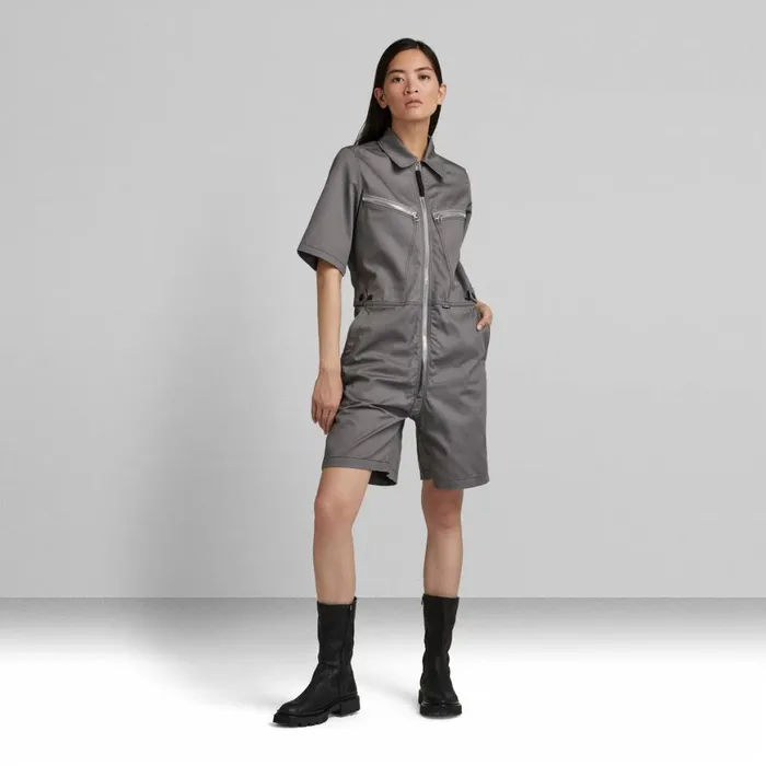 Jumpsuits Women GStar RAW Multi Zip Playsuit Granite
