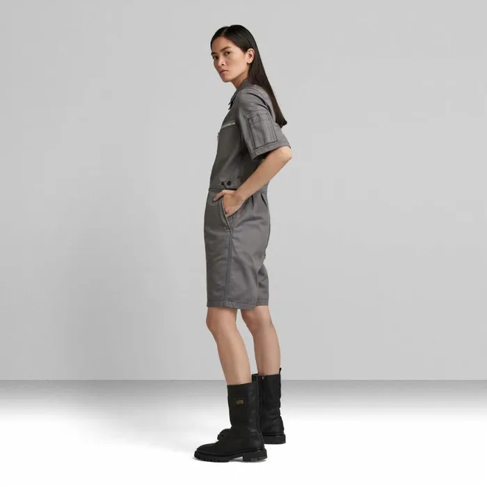 Jumpsuits Women GStar RAW Multi Zip Playsuit Granite