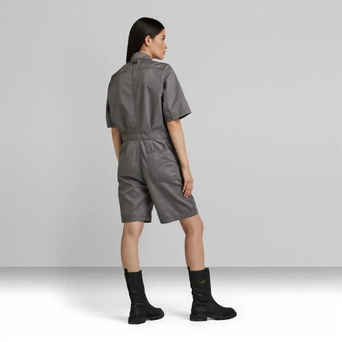 Jumpsuits Women GStar RAW Multi Zip Playsuit Granite