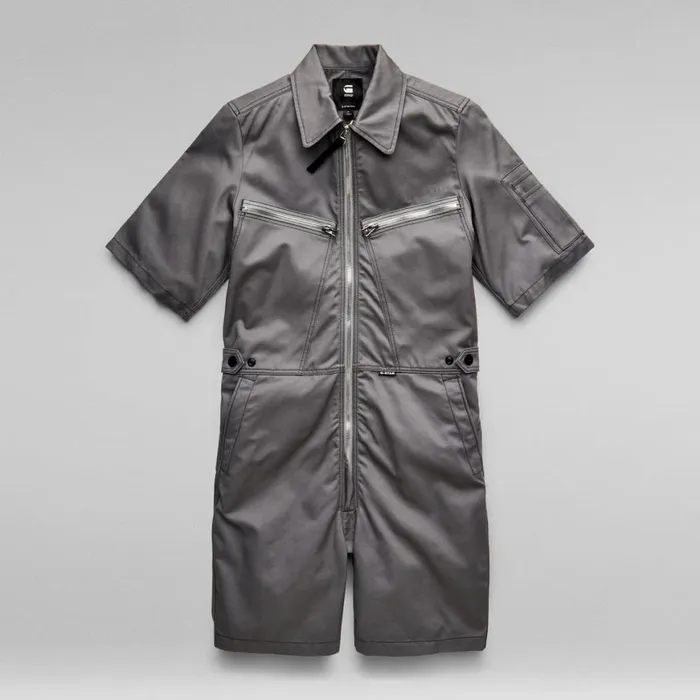 Jumpsuits Women GStar RAW Multi Zip Playsuit Granite
