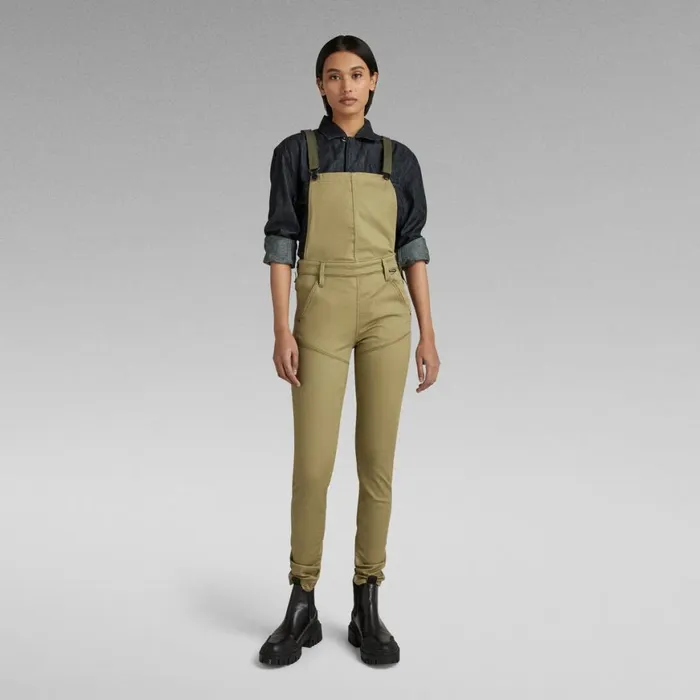 Jumpsuits Women GStar RAW Radar Dungaree Fresh Army Green