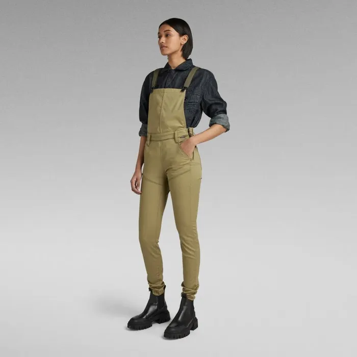 Jumpsuits Women GStar RAW Radar Dungaree Fresh Army Green