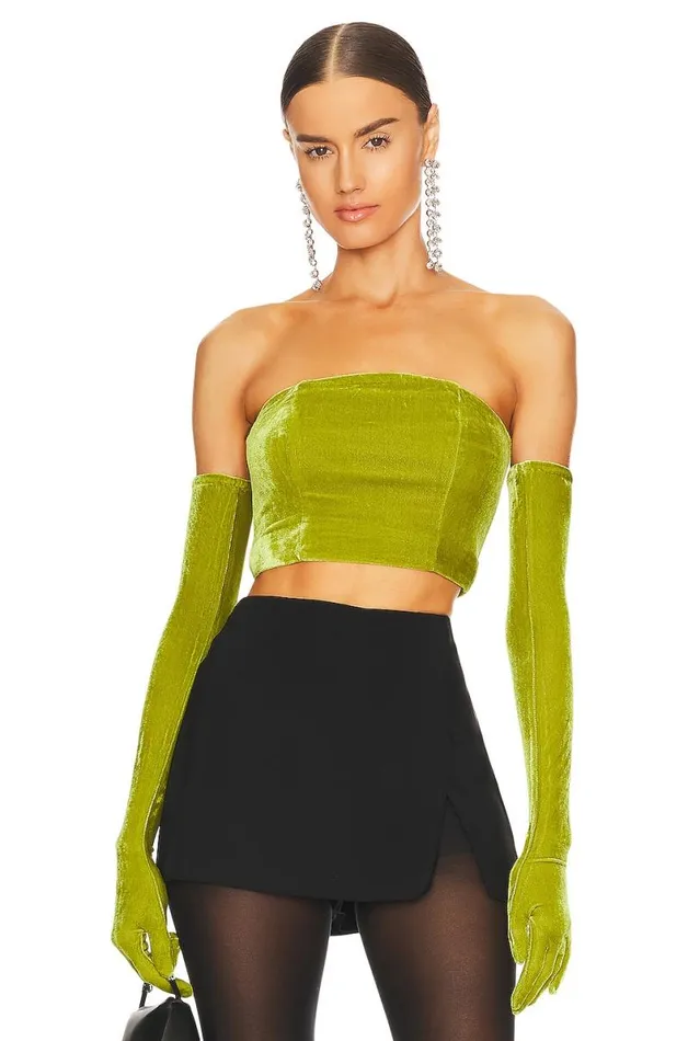 Kelia Top Jewel Green Women Lovers and Friends Tops