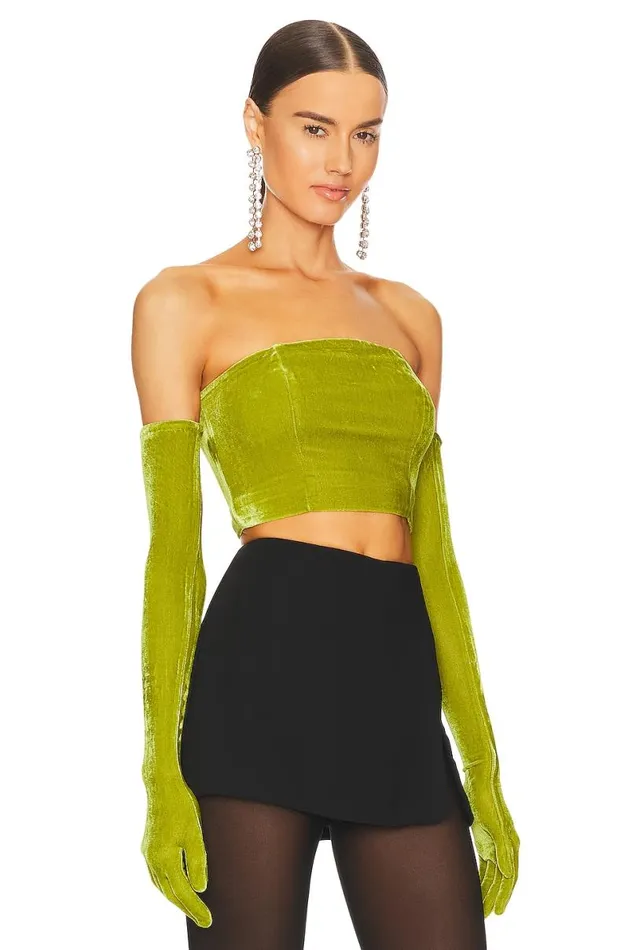 Kelia Top Jewel Green Women Lovers and Friends Tops