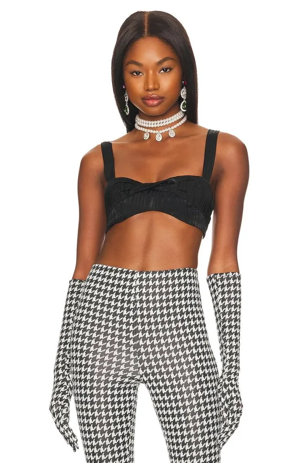 Kent Bralette Top Black Women Lovers and Friends Tops
