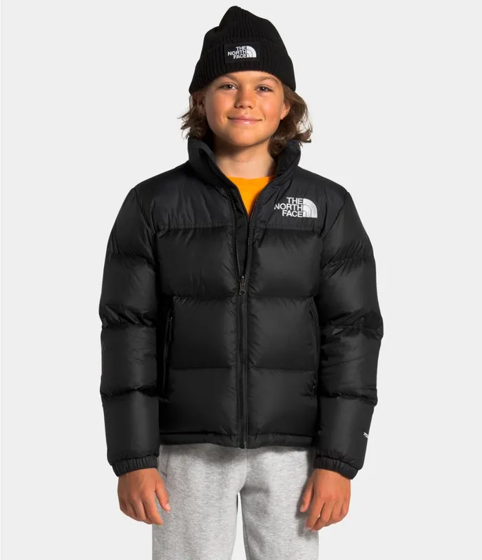 Kids 1996 Retro Nuptse Jacket Tnf Black The North Face Jackets and Vests