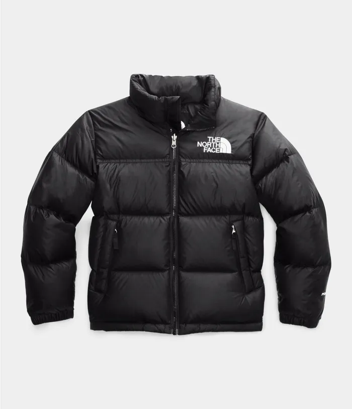 Kids 1996 Retro Nuptse Jacket Tnf Black The North Face Jackets and Vests