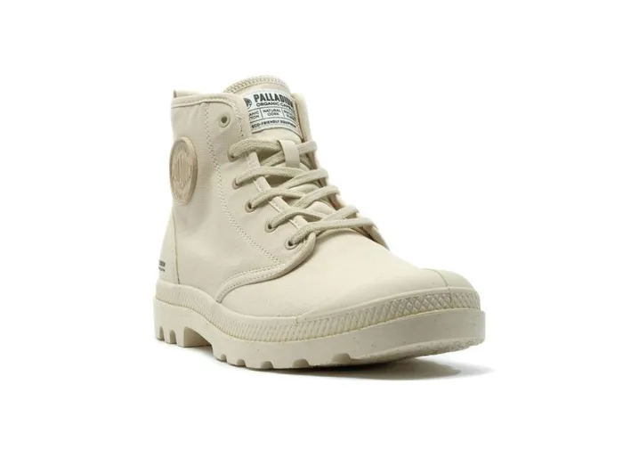 Kids Boots PALLADIUM PAMPA HI ZIP ORGANIC Sahara Kids Boots PALLADIUM PAMPA HI ZIP ORGANIC Sahara